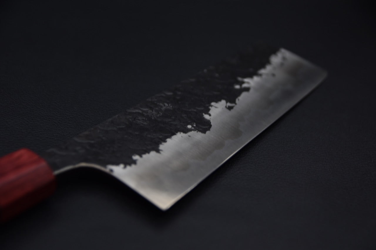 Kisuke Manaka Shirogami #2 Tsuchime Kurouchi Kiritsuke Nakiri Warikomi