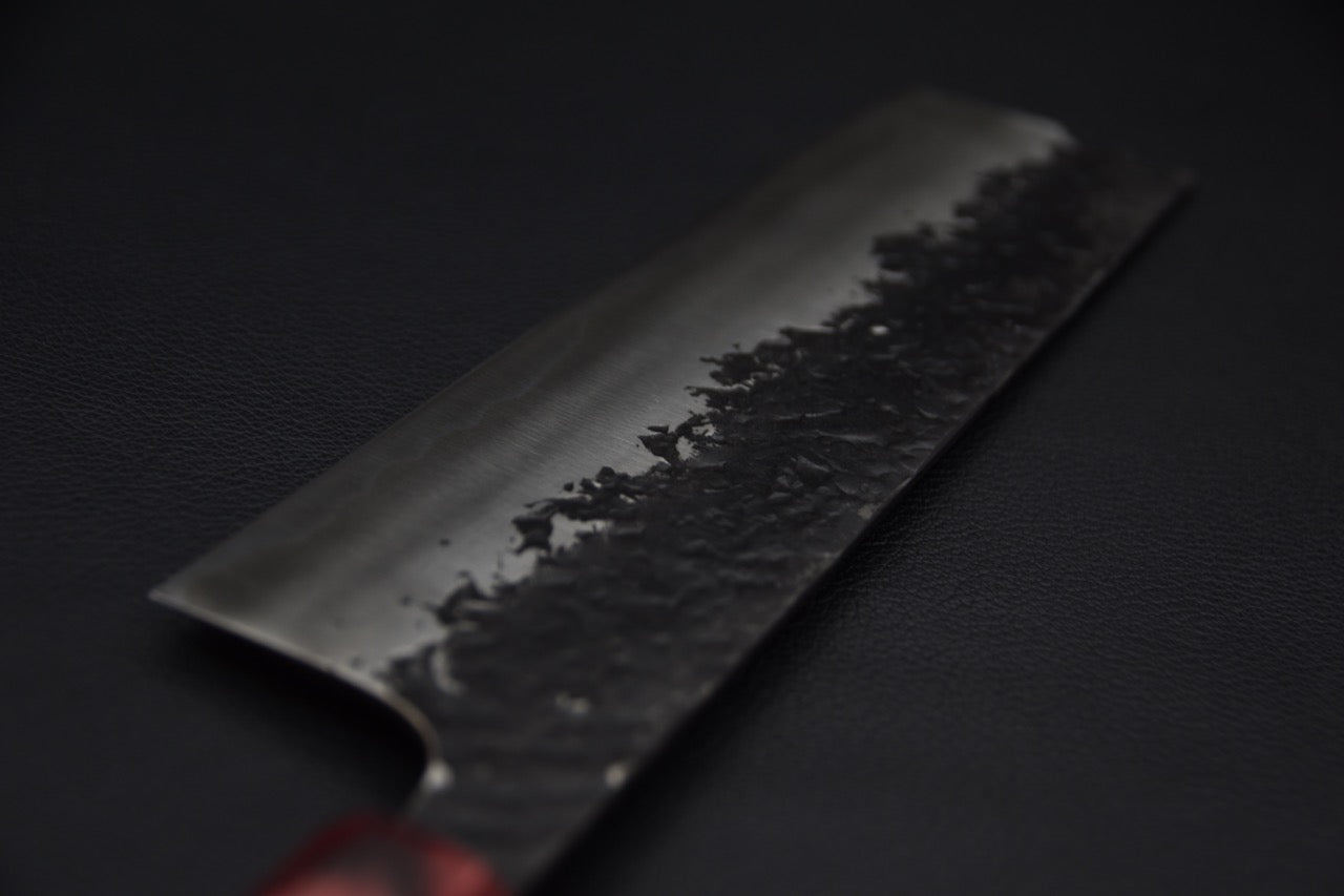 Kisuke Manaka Shirogami #2 Tsuchime Kurouchi Kiritsuke Nakiri Warikomi