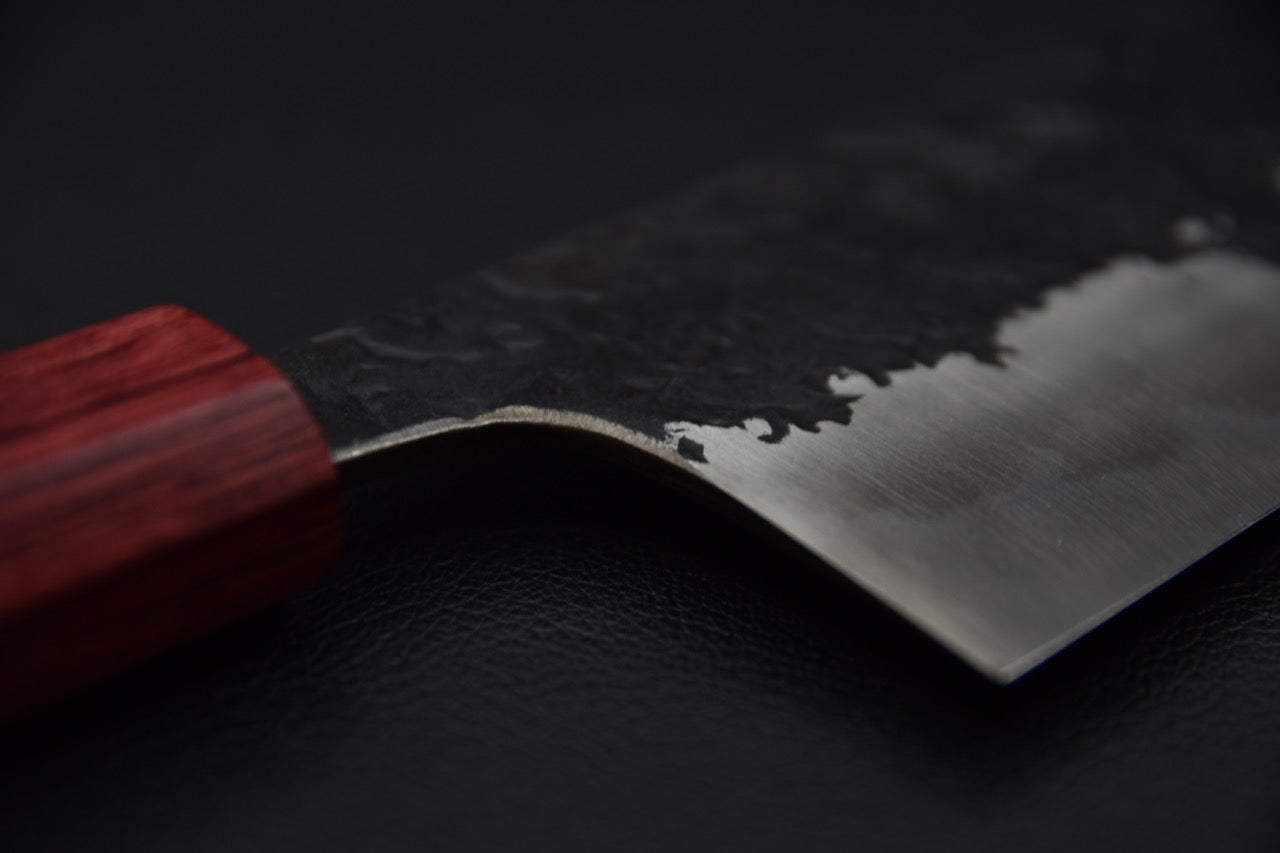 Kisuke Manaka Shirogami #2 Tsuchime Kurouchi Kiritsuke Nakiri Warikomi