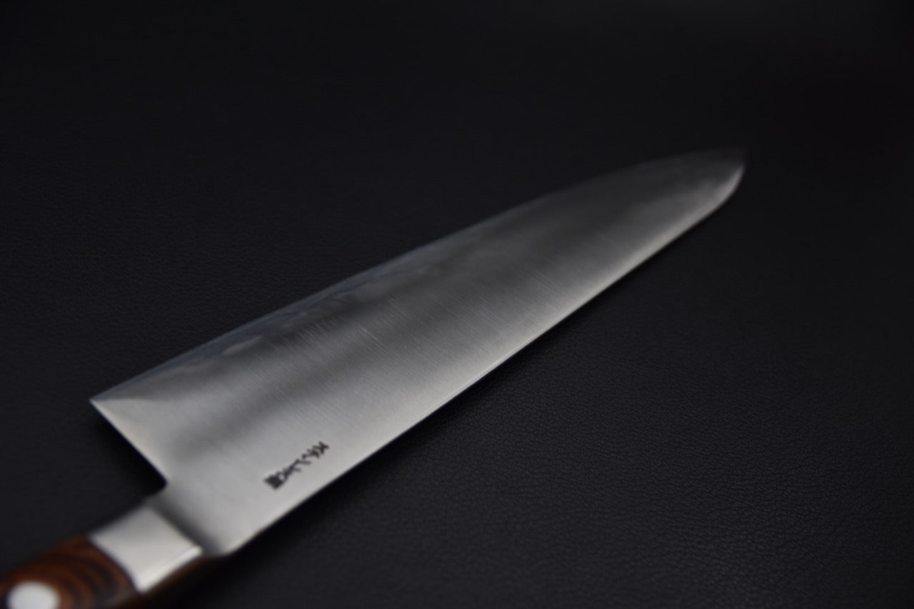 Kogetsu Mandai Gyuto 240mm Imitation Acajou