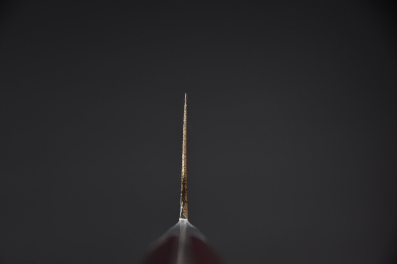 Kogetsu Shirogami #1 Gyuto 210mm Pakka rouge