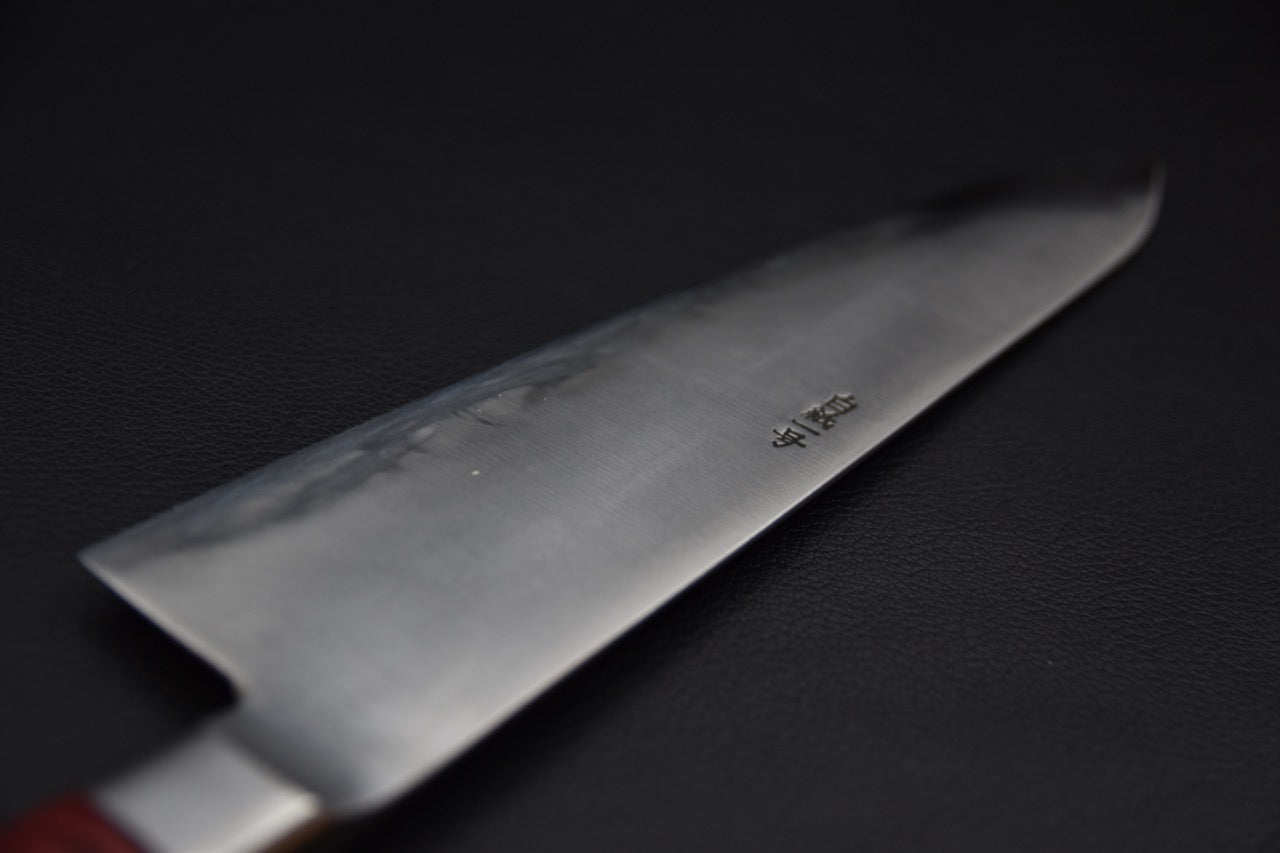 Kogetsu Shirogami #1 Gyuto 210mm Pakka rouge