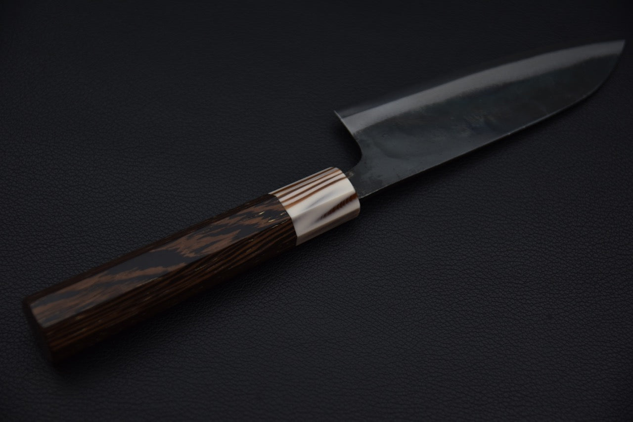 Kokugei Aogami #1 Kurouchi Petty 120mm Tagayasan