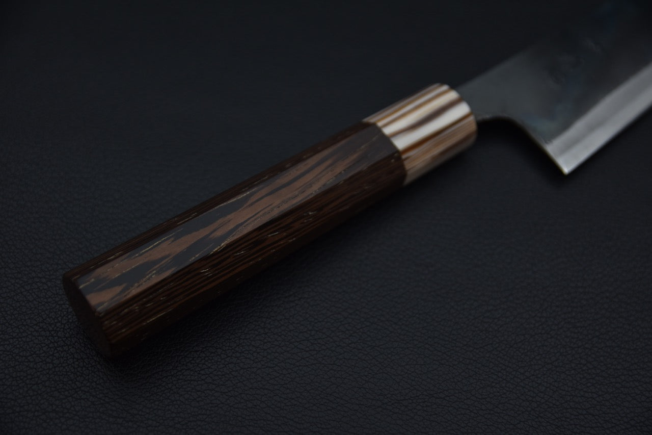 Kokugei Aogami #1 Kurouchi Petty 120mm Tagayasan