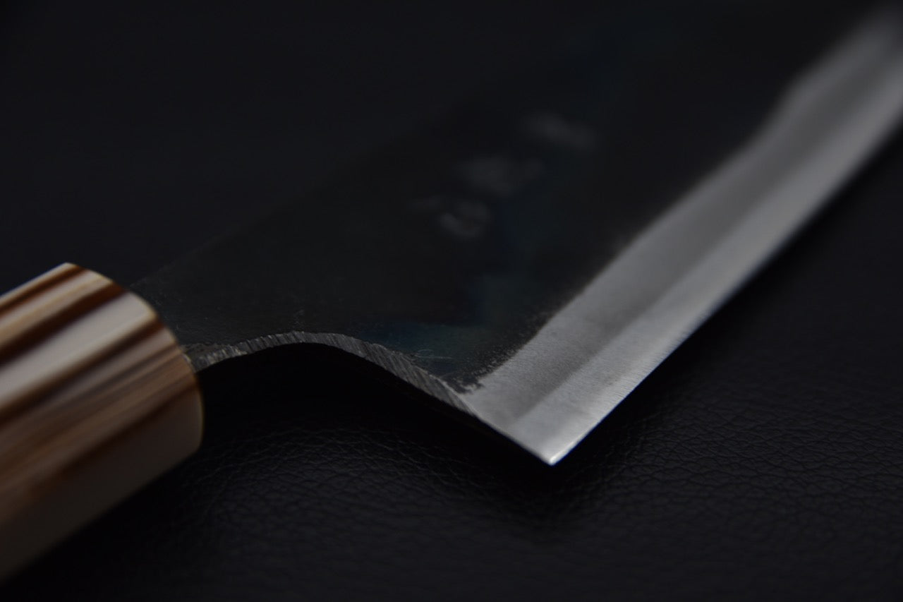 Kokugei Aogami #1 Kurouchi Petty 120mm Tagayasan