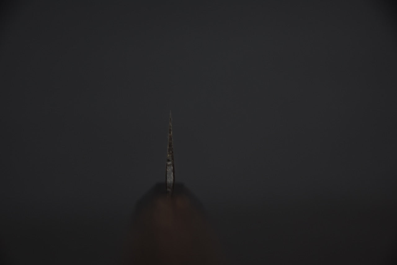 Kumokage Aogami #2 Kurouchi Damascus Office 80mm Tagayasan