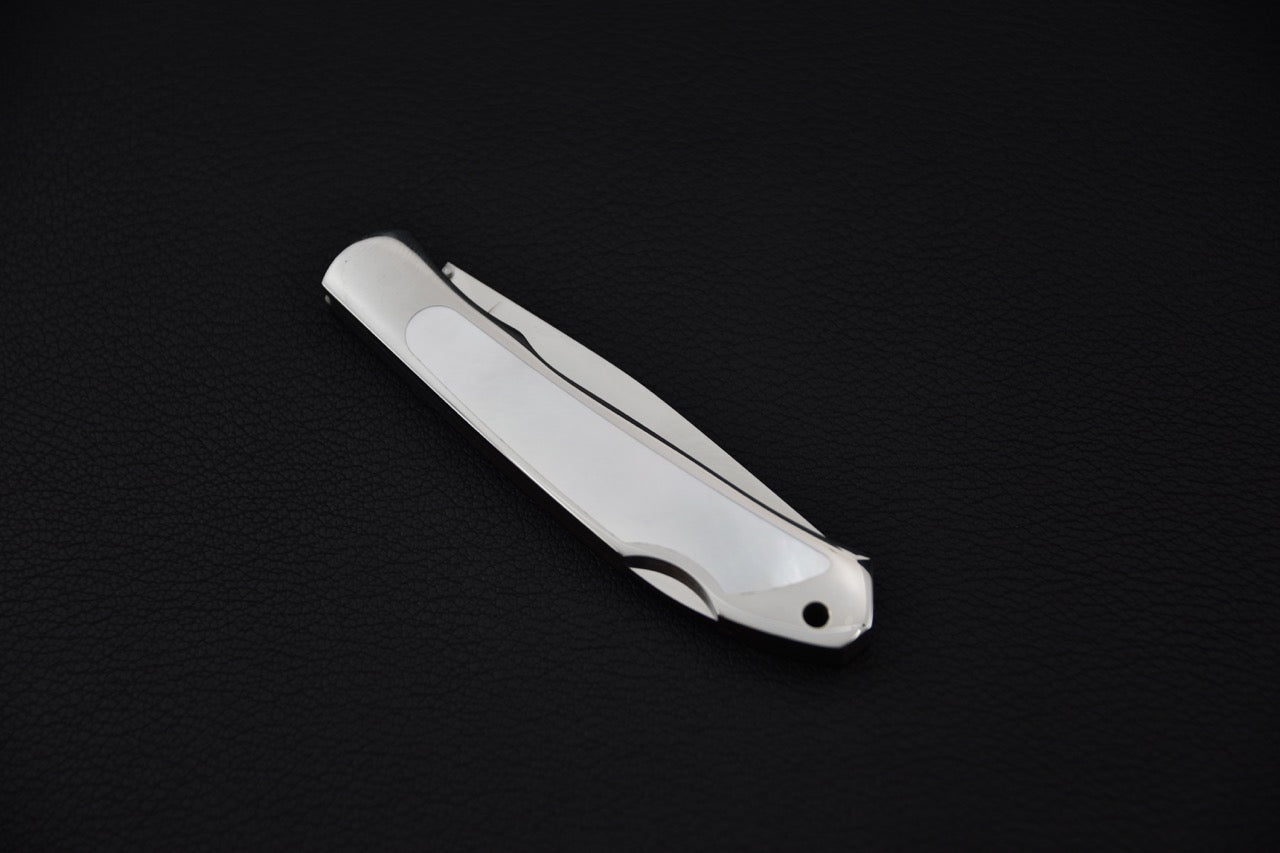 MOKI Thérapie Couteau Pliant Nacre