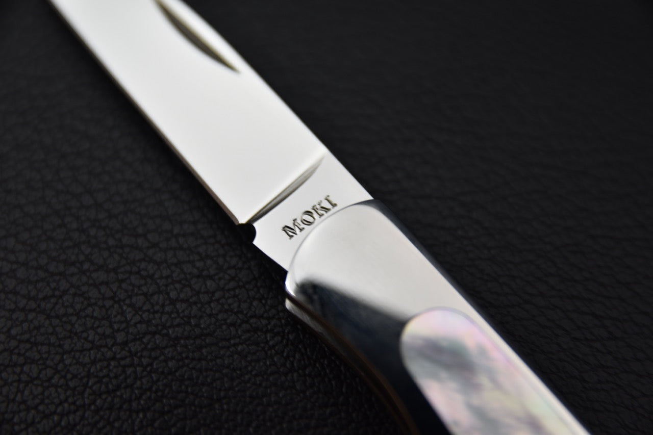 MOKI Thérapie Couteau Pliant Nacre