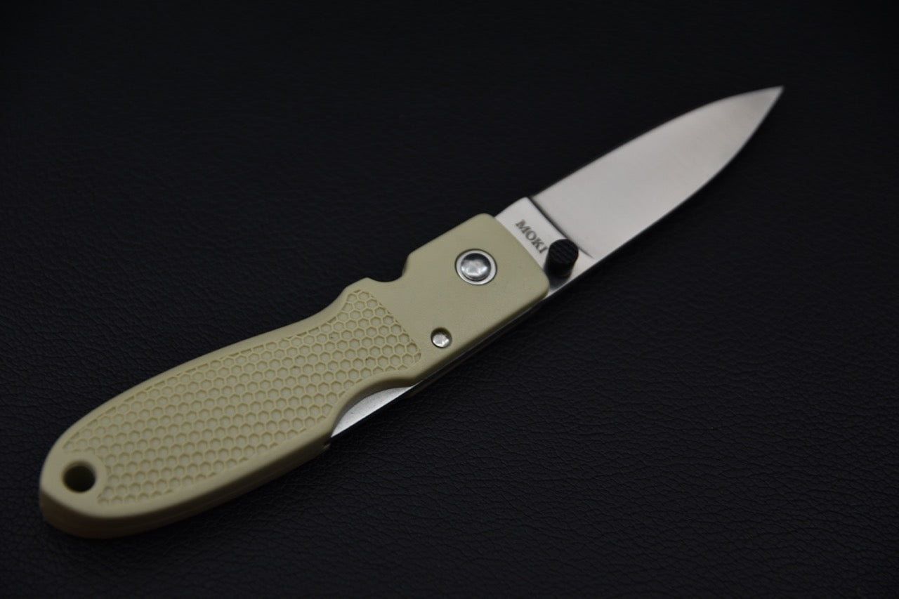 MOKI Coupe Couteau Pliant Grilon (Beige Sable)