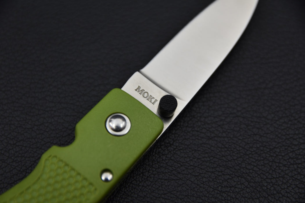 MOKI Coupe Couteau Pliant Grilon (Vert Olive)