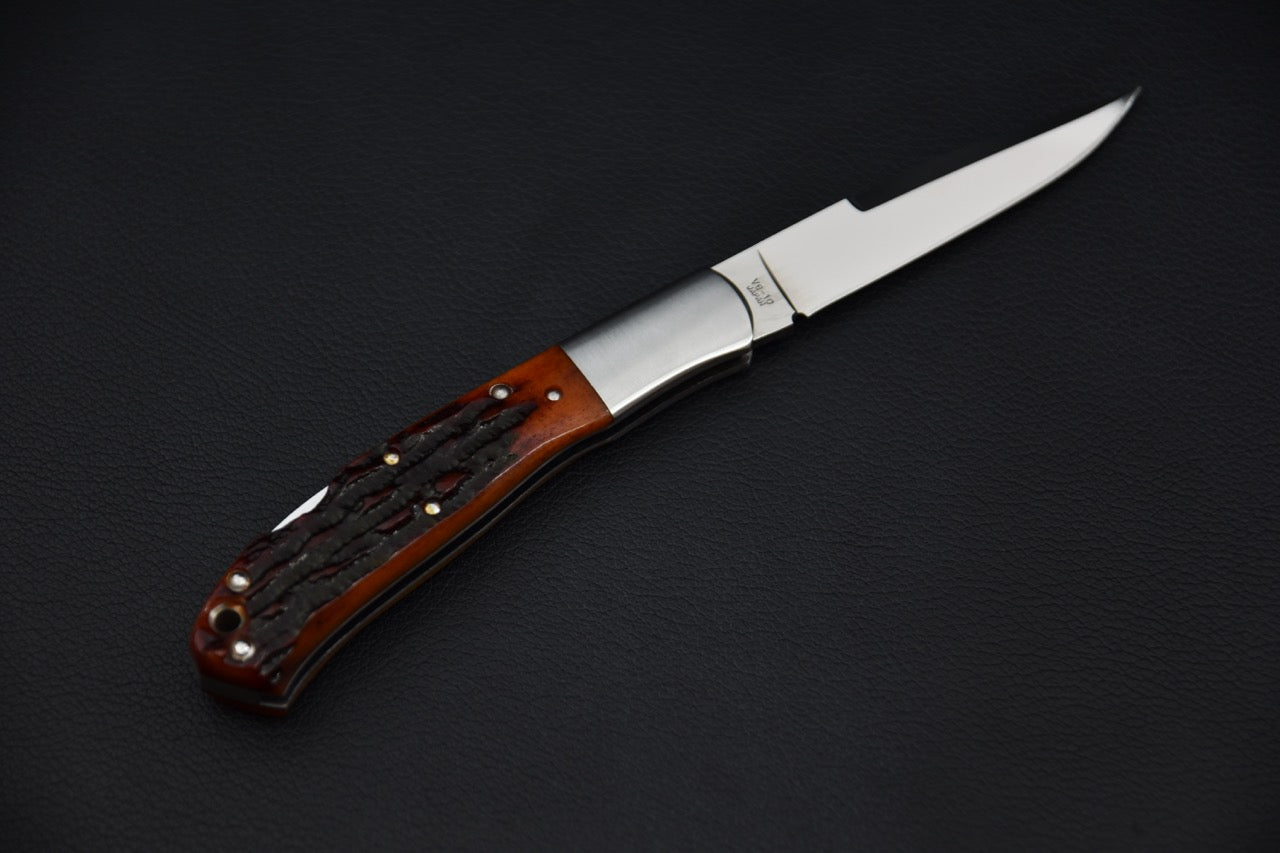 MOKI Couteau pliant Kronos Corne de Cerf Large