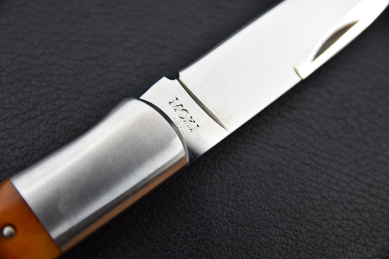 MOKI Couteau pliant Kronos Corne de Cerf Large