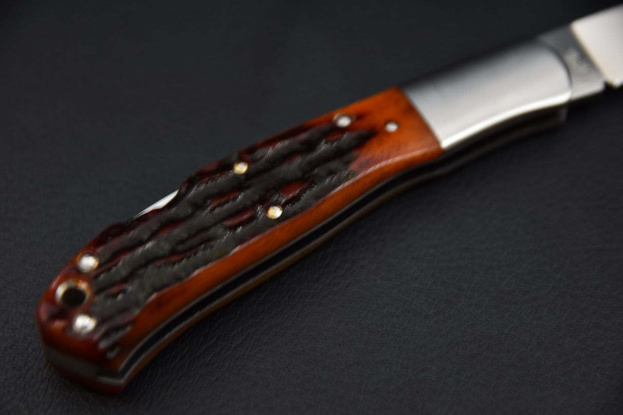 MOKI Couteau pliant Kronos Corne de Cerf Large