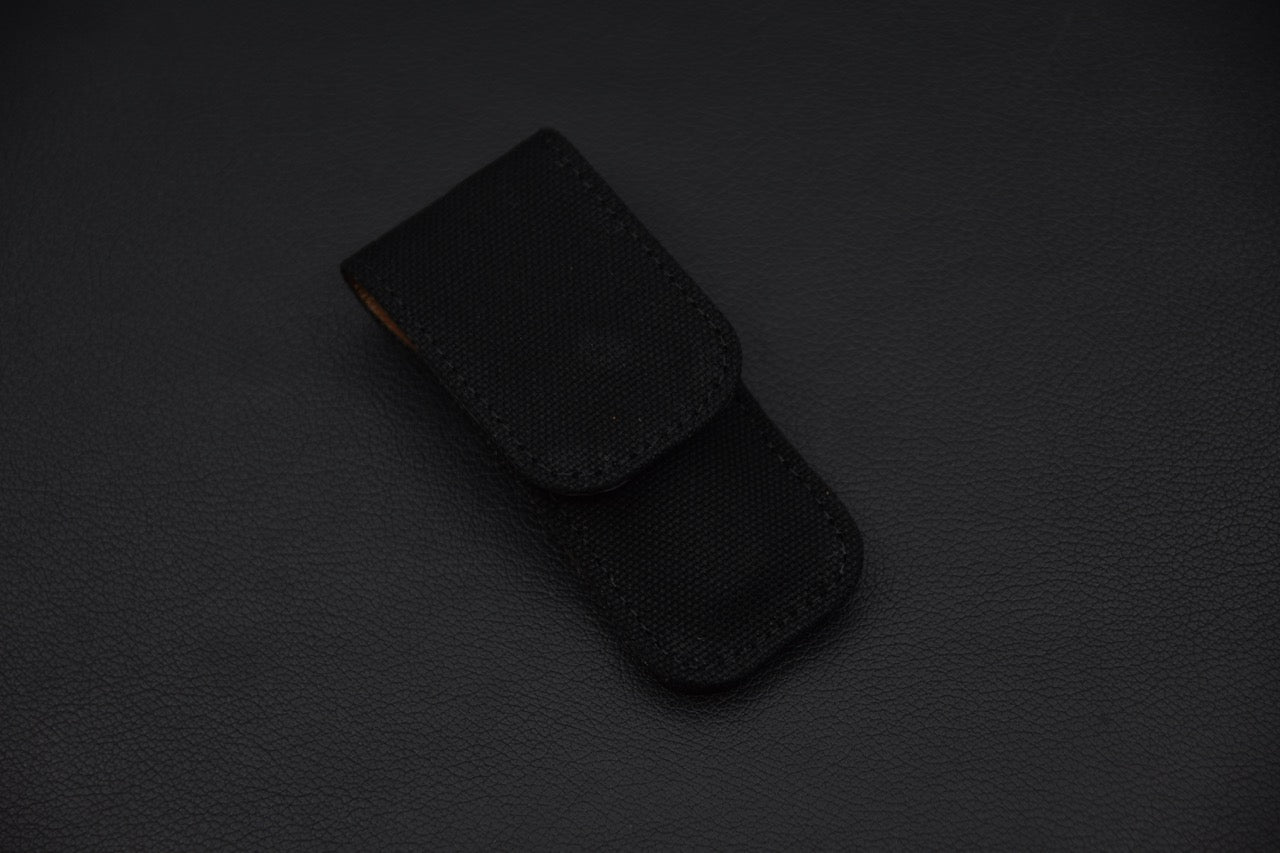 MOKI Shima Owl Couteau pliant Linen Micarta (Moyen)