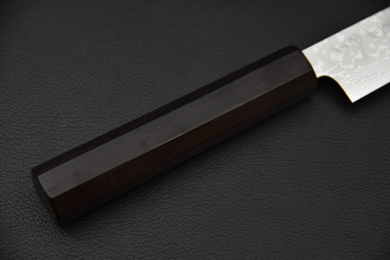 Makoto Kurosaki VG7 Damascus Petty 135mm Ébène