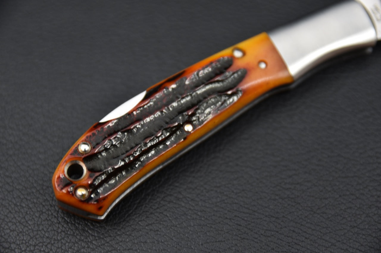 Moki Couteau Pliant Kronos Corne de Cerf