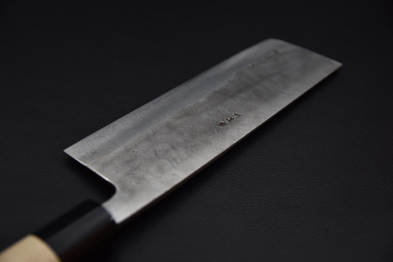 Morihei Hisamoto Aogami Super Tsuchime Nakiri 165mm Bois de Ho