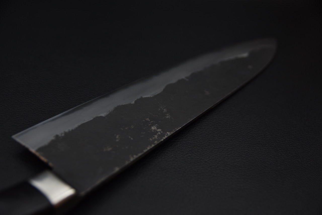 Morihei Hisamoto Kurouchi Shirogami #1 Gyuto 240mm Pakka (Finition soignée)