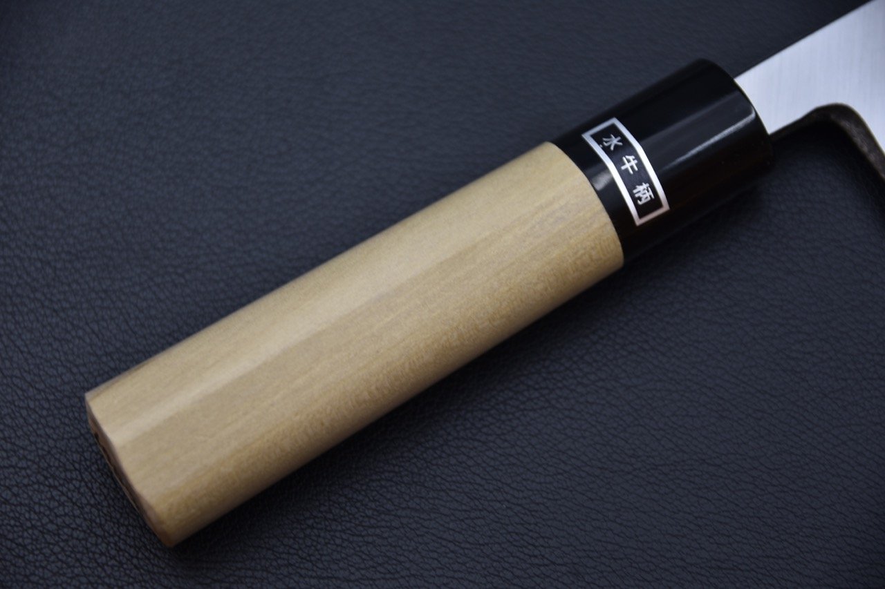 Couteau japonais Ai deba avec manche en Ho, couteau à poisson