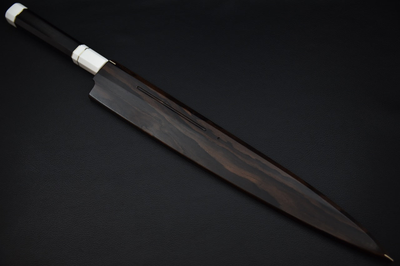 Nakagawa Ginsan Yanagiba 330mm Ébène