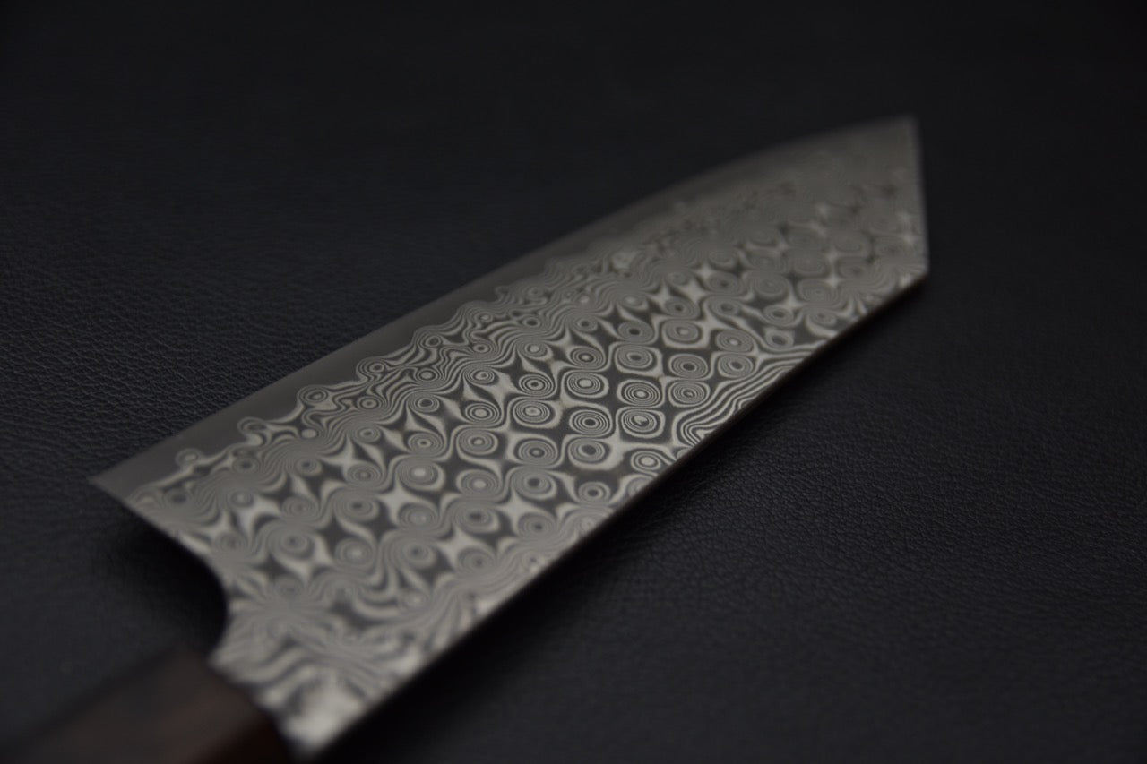 Nigara Hamono Anmon Damascus Bunka Ébène