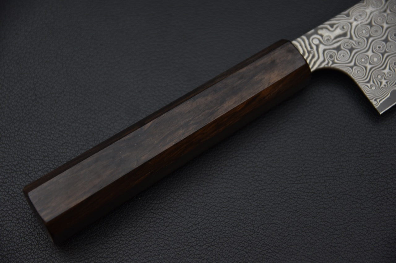 Nigara Hamono Anmon Damascus Bunka Ébène