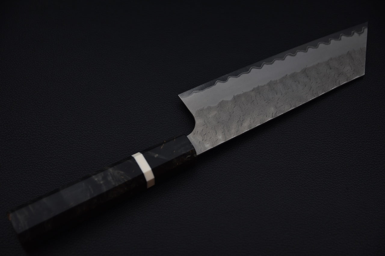 Nigara Hamono Aogami Super Migaki Tsuchime Nakiri Kiritsuke Bouleau
