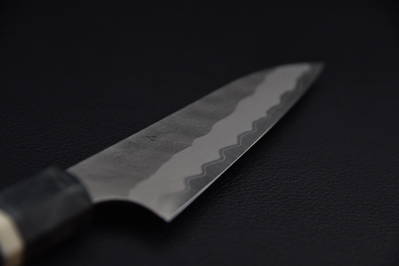 Nigara Hamono Aogami Super Migaki Tsuchime Petty 120mm Bouleau