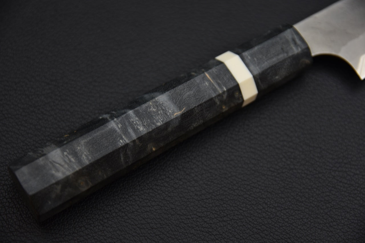 Nigara Hamono Aogami Super Migaki Tsuchime Petty 120mm Bouleau