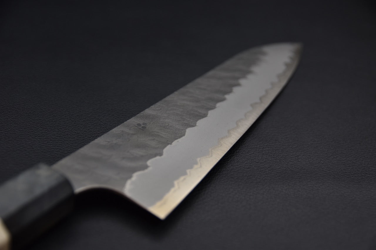 Nigara Hamono Aogami Super Tsuchime Migaki Gyuto 210mm Bouleau