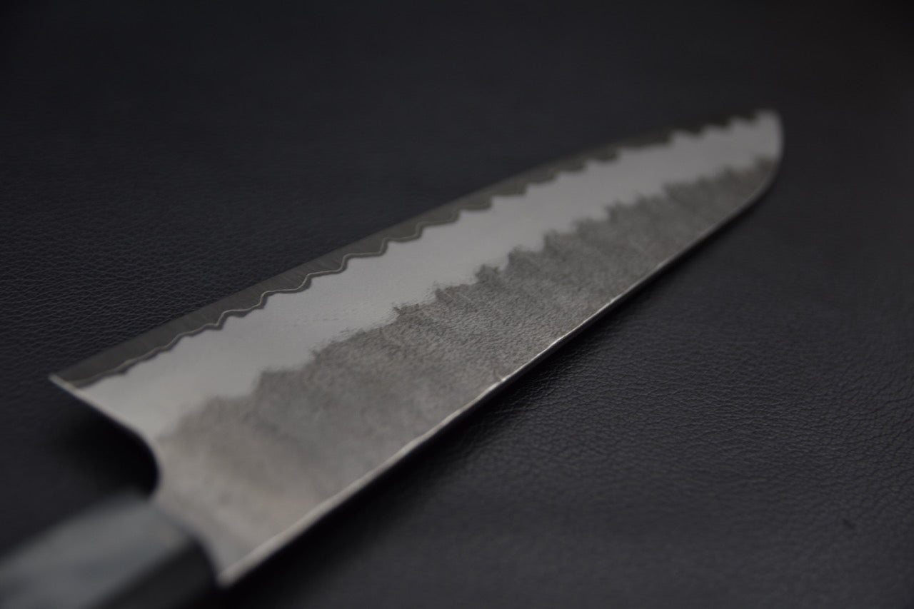 Nigara Hamono Aogami Super Tsuchime Migaki Gyuto 210mm Bouleau