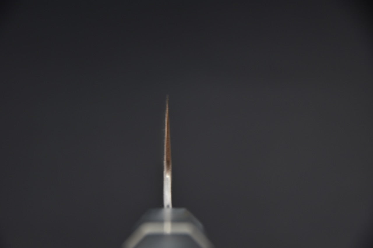 Nigara Hamono Aogami Super Tsuchime Migaki Gyuto 210mm Bouleau