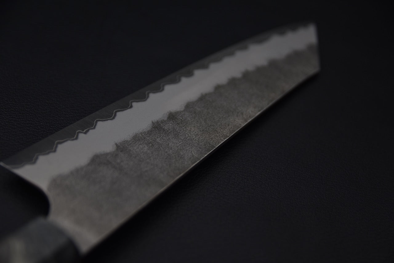 Nigara Hamono Aogami Super Tsuchime Migaki Gyuto Kiritsuke 210mm Birch Wood