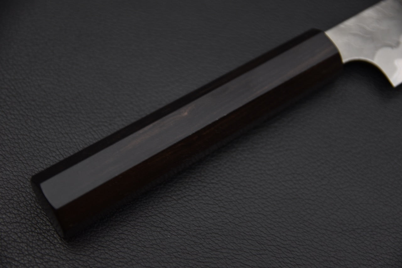 Nigara Hamono Aogami Super Tsuchime Migaki Ko-Bunka 120mm Ebony