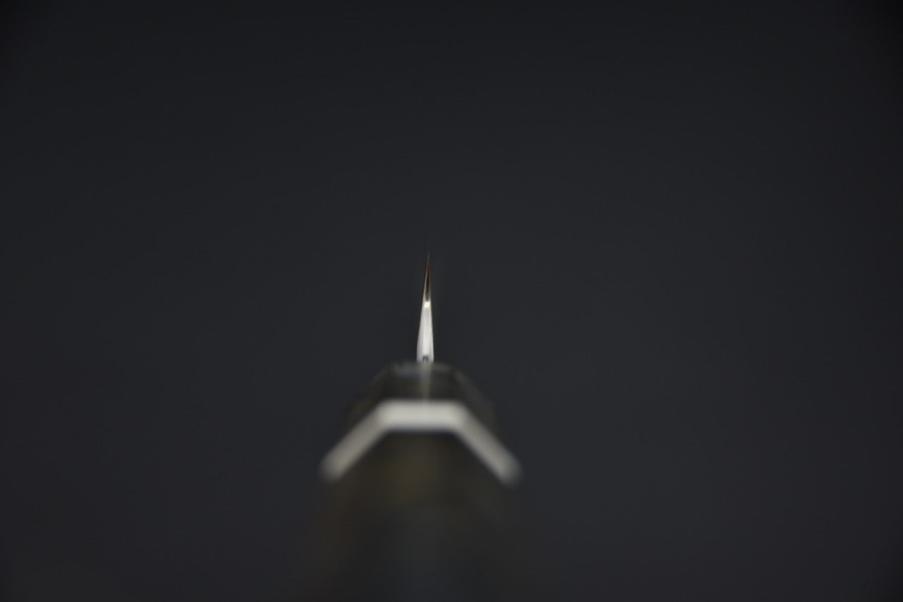 Nigara Hamono Aogami Super Tsuchime Migaki Paring Kiritsuke 95mm Bois de Bouleau Stabilisé