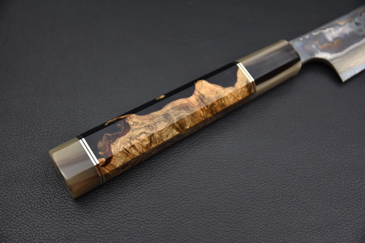 Nigara Hamono Kagetora B2 + W2 Coreless Yanagiba Sakimaru 300mm