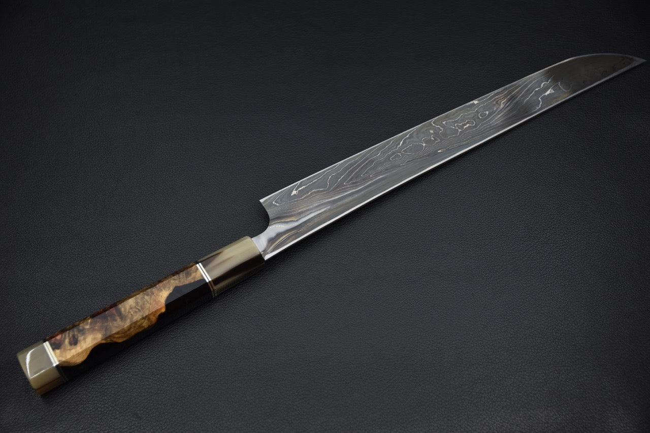 Nigara Hamono Kagetora B2 + W2 Coreless Yanagiba Sakimaru 300mm