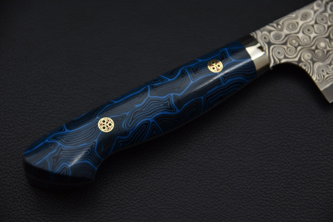 Nigara Hamono SG2 Anmon Damascus Bunka G10