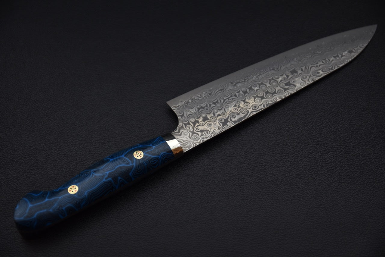 Nigara Hamono SG2 Anmon Damascus Gyuto 210mm G10
