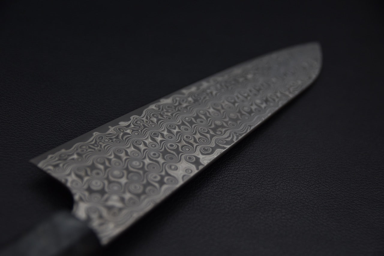 Nigara Hamono SG2 Anmon Damascus Gyuto 210mm Bouleau