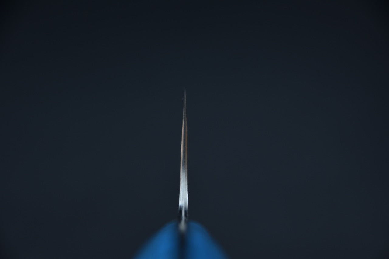 Nigara Hamono SG2 Anmon Damascus Kiritsuke Gyuto 240mm Turquoise