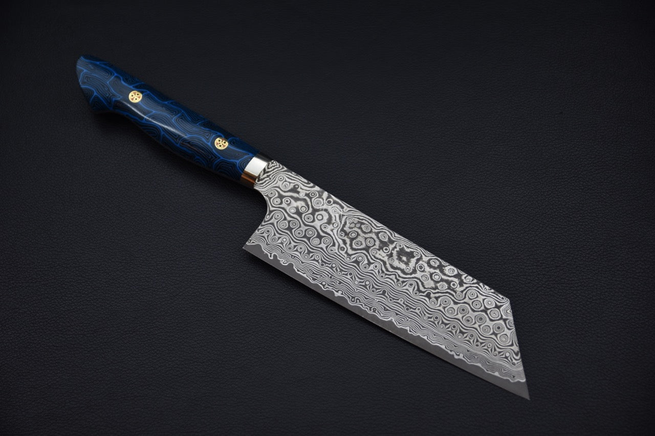 Nigara Hamono SG2 Anmon Damascus Nakiri Kiritsuke G10