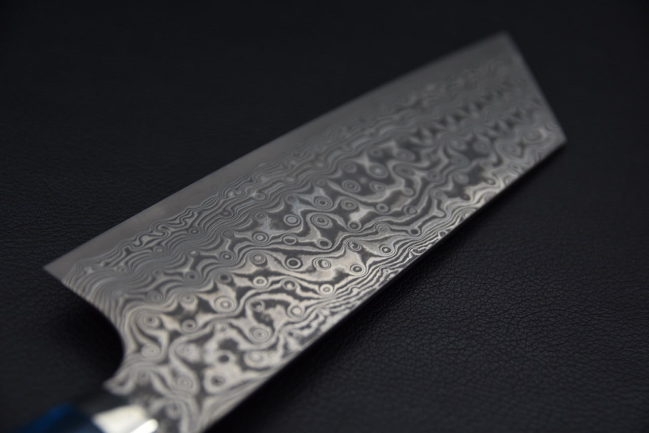 Nigara Hamono SG2 Anmon Damascus Nakiri Kiritsuke G10