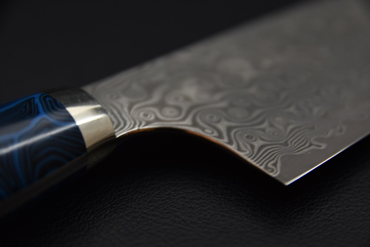 Nigara Hamono SG2 Anmon Damascus Nakiri Kiritsuke G10