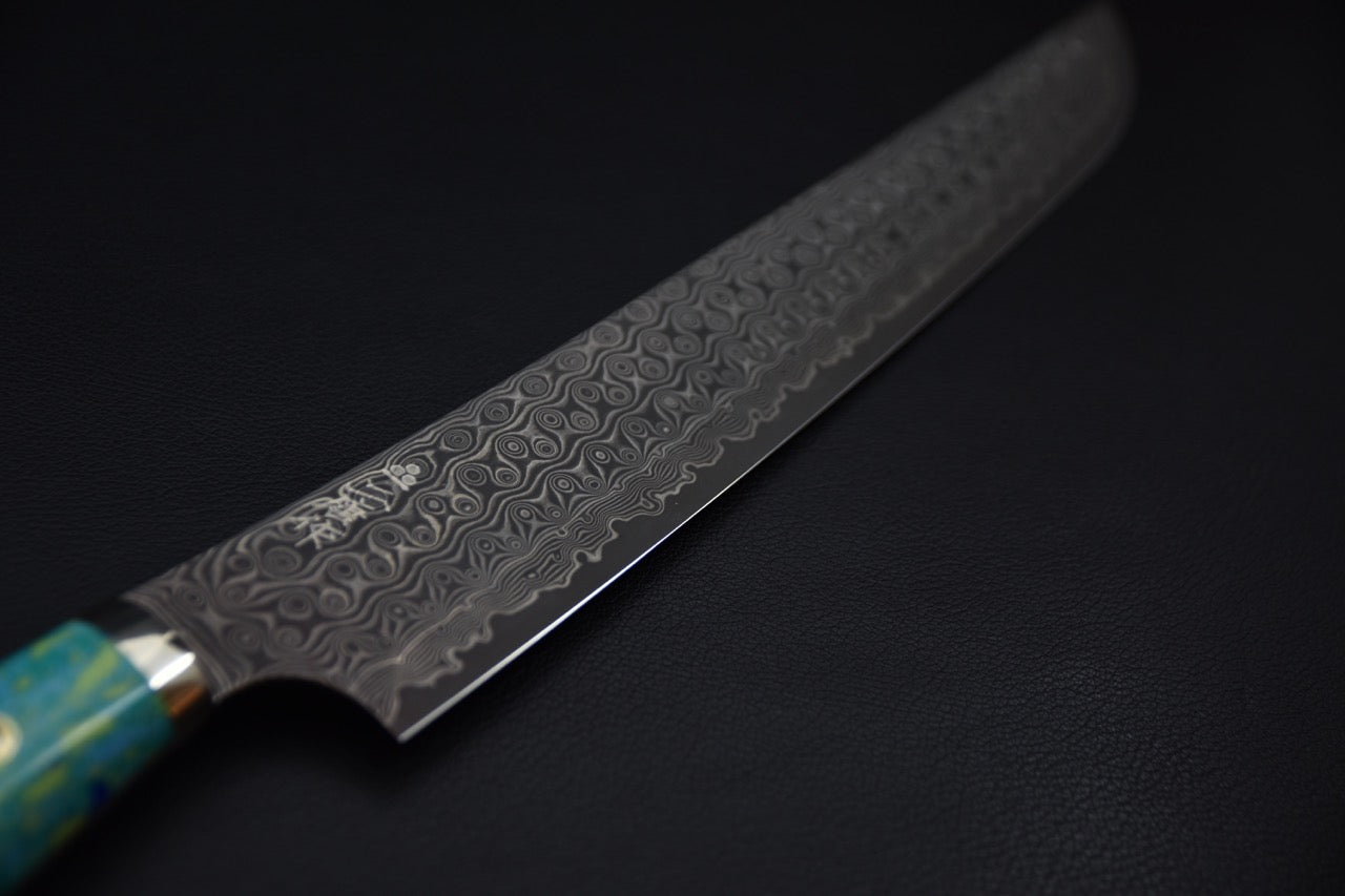 Nigara Hamono SG2 Anmon Sujihiki Sakimaru 300mm Neptune