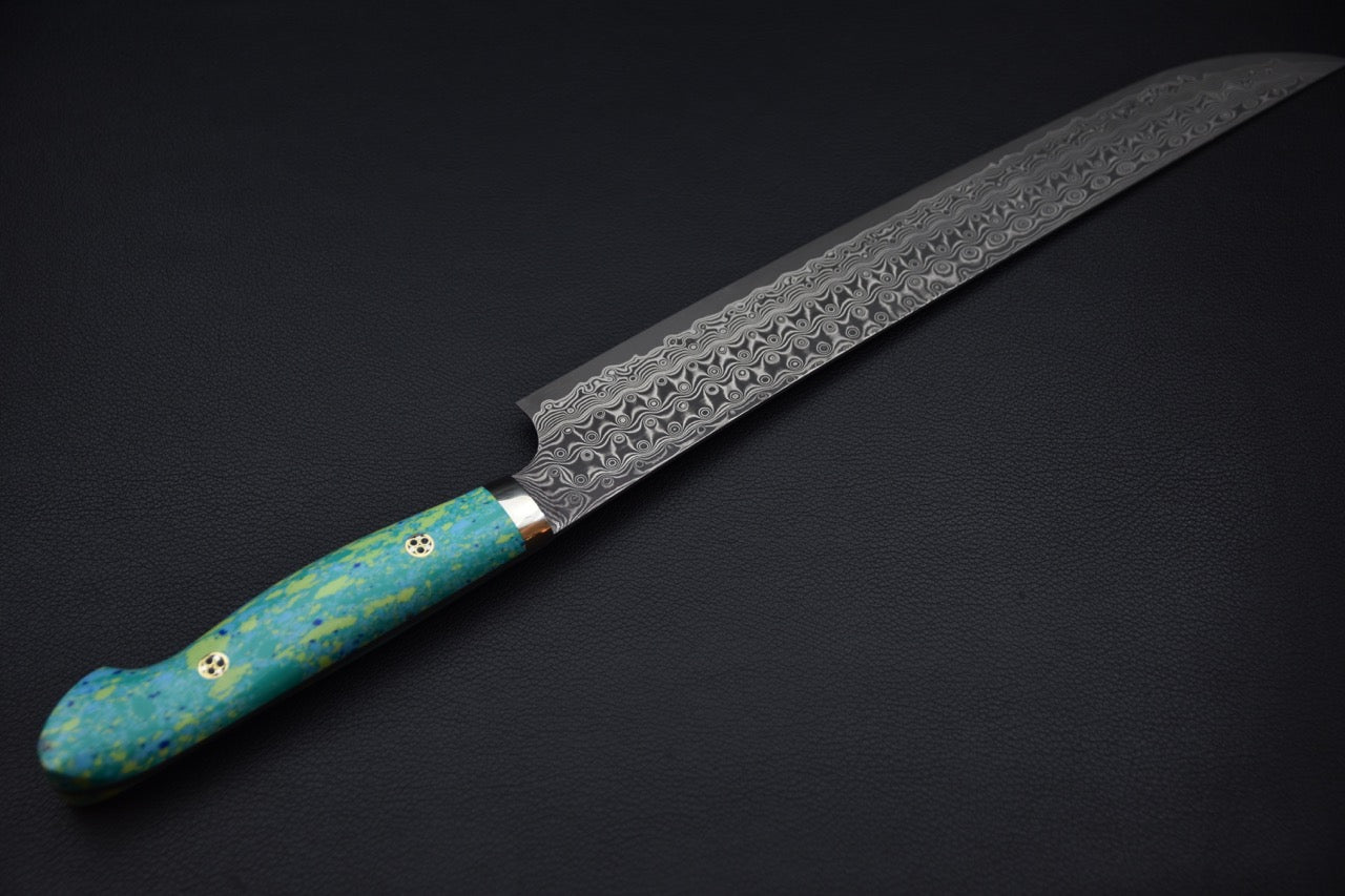 Nigara Hamono SG2 Anmon Sujihiki Sakimaru 300mm Neptune