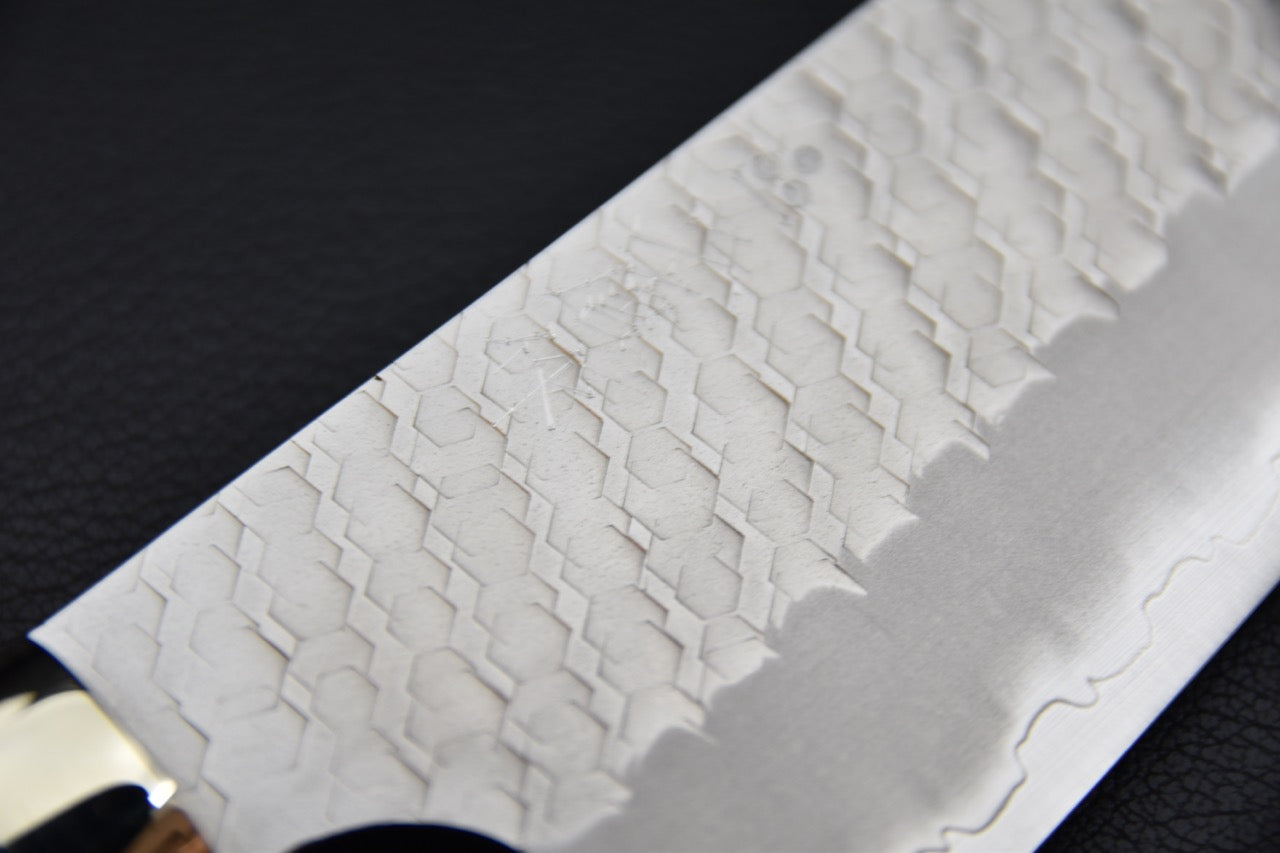 Nigara Hamono SG2 Tsuchime Migaki Bunka 170mm Turquoise