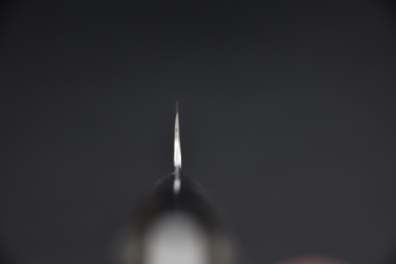 Nigara Hamono SG2 Damascus Anmon Damascus Petty Kiritsuke 150mm Abalone