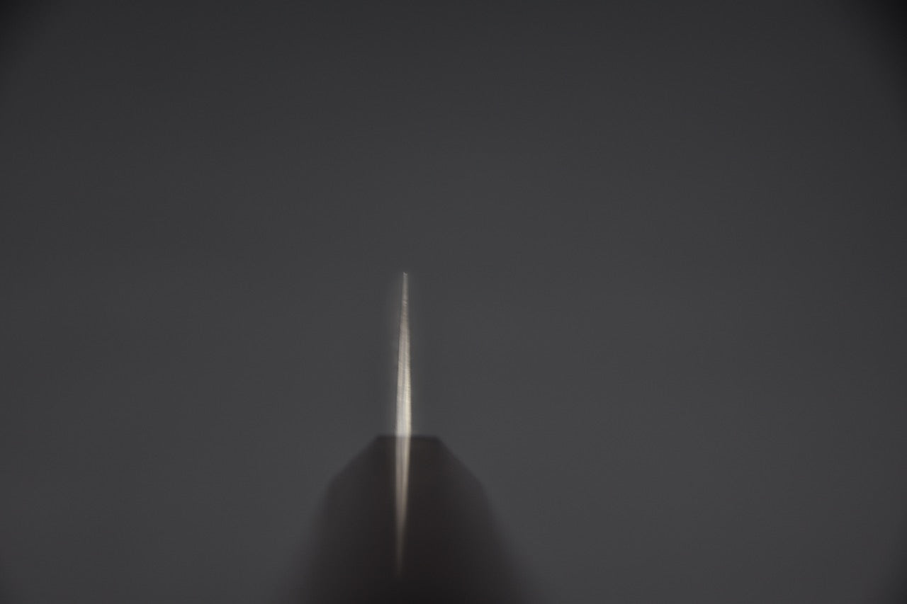 Nigara Hamono SG2 Damascus Anmon Kiritsuke Petty 150mm Ebony