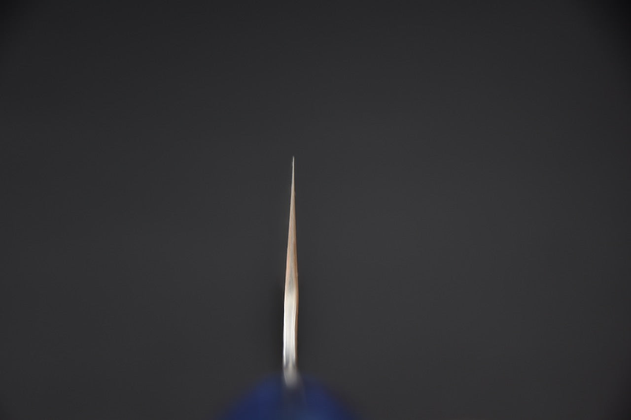 Nigara Hamono SG2 Kurouchi Tsuchime Flat Bunka Deep Blue